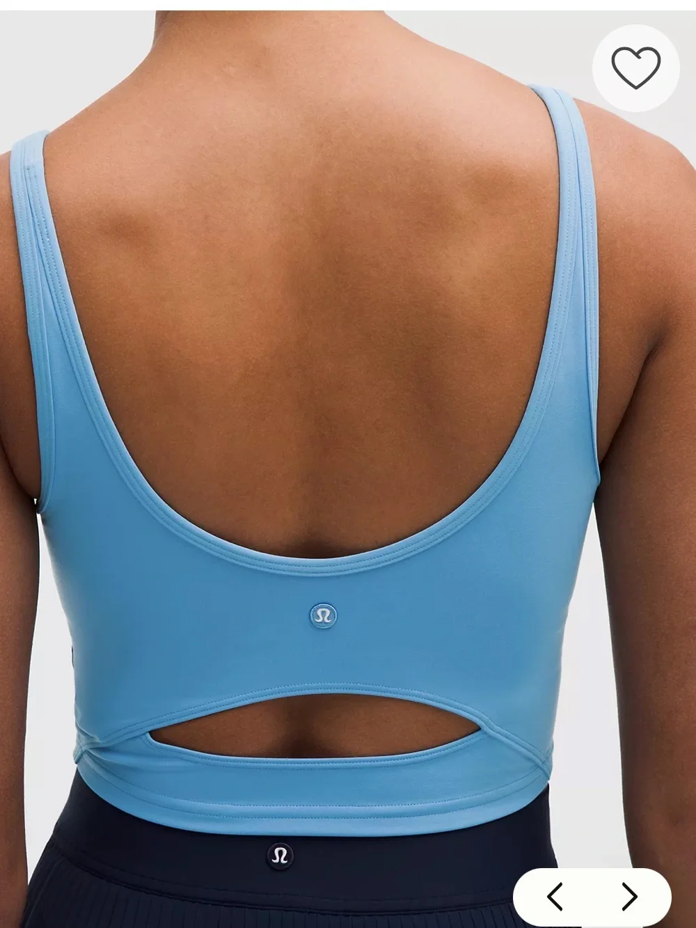 Lululemon Scoop-Neck Cutout Tennis Tank Top